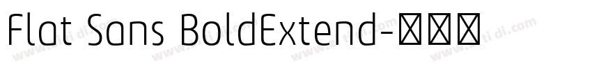 Flat Sans BoldExtend字体转换 Flat Sans BoldExtend字体转换